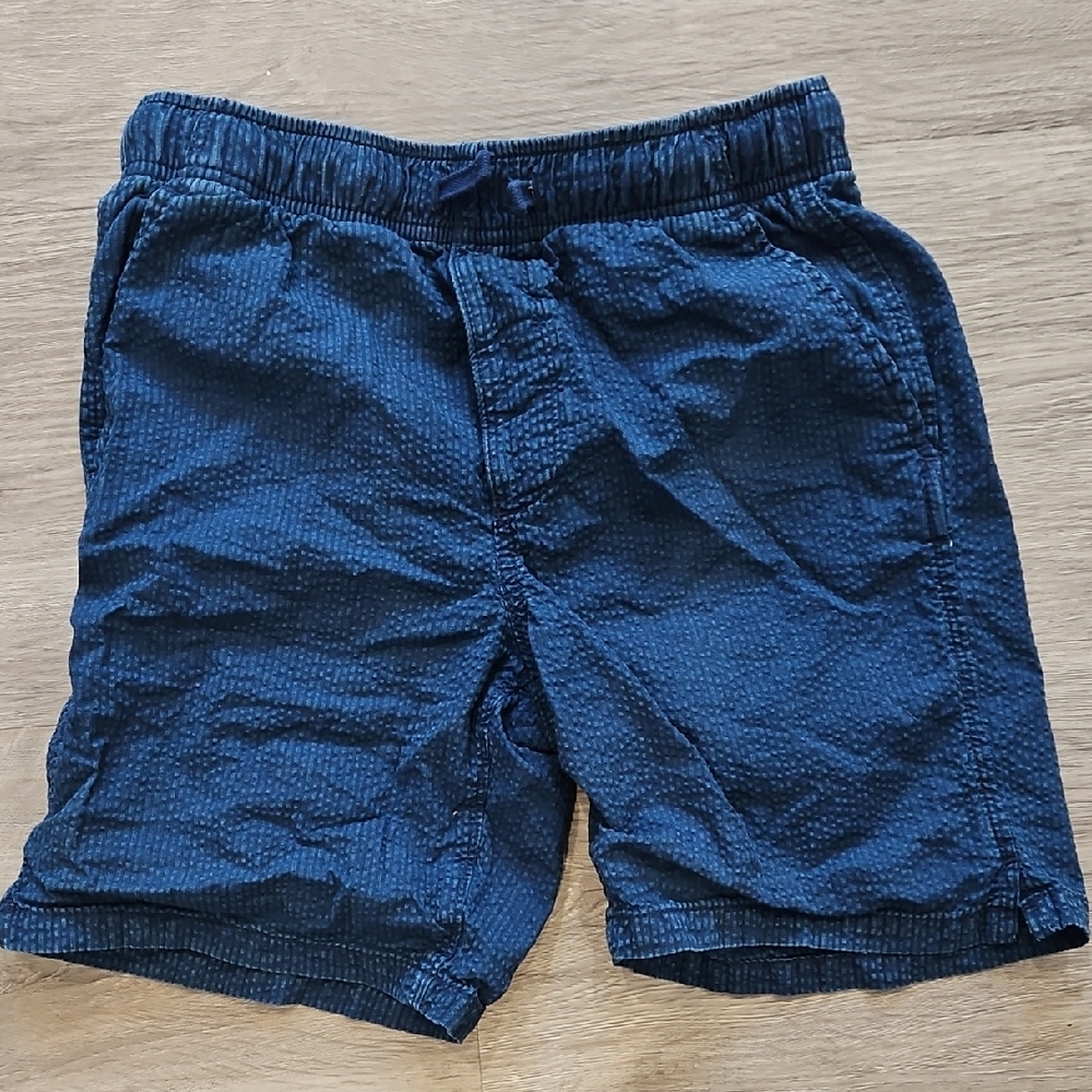 GAP Kids Textured Navy Shorts
